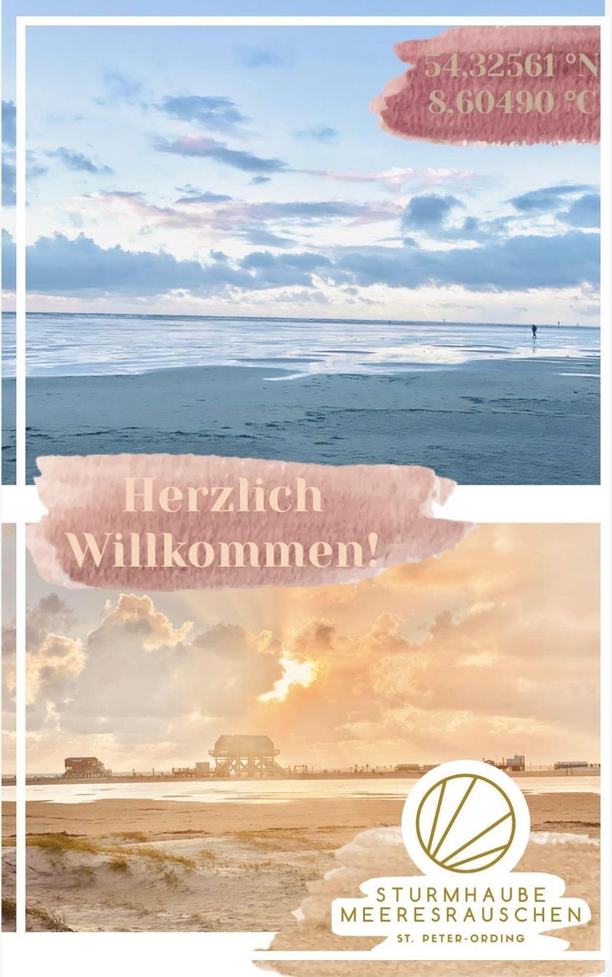 Haus-Sturmhaube-Meeresrauschen-Whg-04 Sankt Peter-Ording Dış mekan fotoğraf